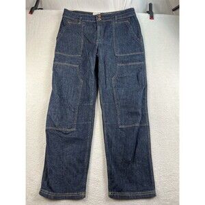 Pilcro Jeans Women's Size 33 The Skipper Wide Leg Patch Pocket Denim (36x29.5)